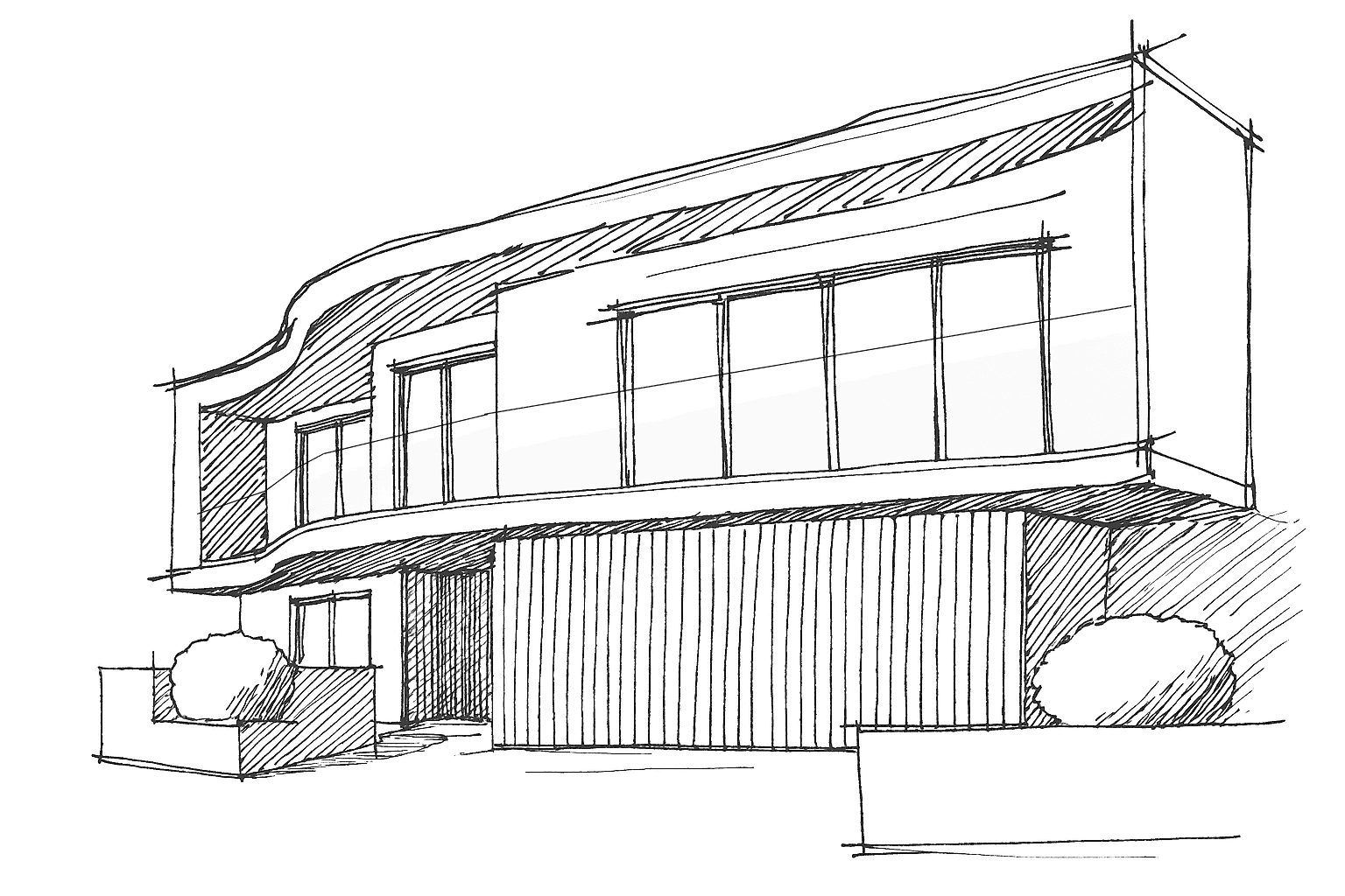 Bella vista home design sketch